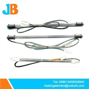 Kvarca cauruļu atkausēšanas sildītājs